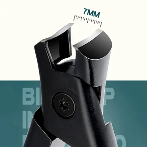 Stainless Steel Anti-Splash Thick Nail Clipper 7mm