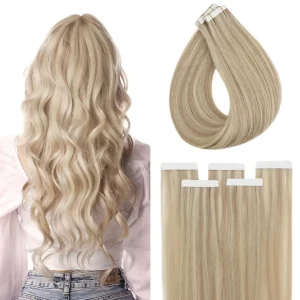 Alimice Remy Seamless Tape-In Hair Extensions